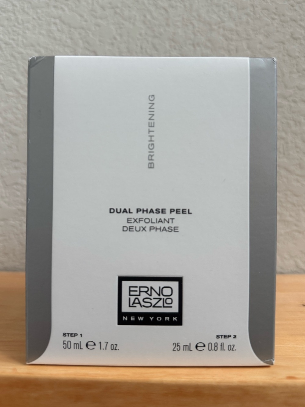 New! Erno Laszlo Dual Phase Peel BRIGHTENING